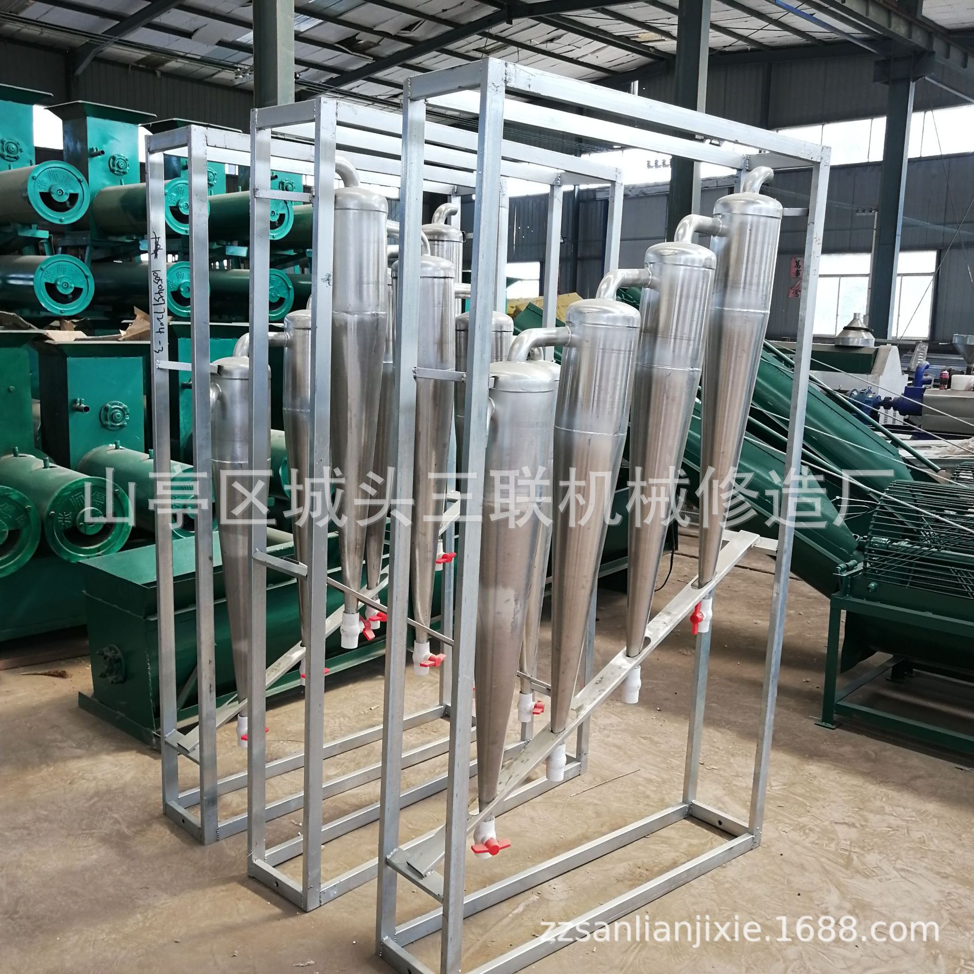 淀粉分离除砂器 红薯淀粉土豆去沙去石设备 液体粉浆去石机设备