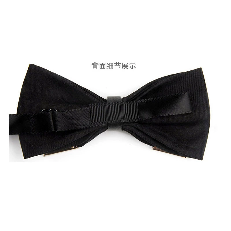Metal tributarous tie men's Korean version of the formal dress party collar polyester silk leisure collar flower wholesale
