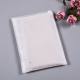 Spot wholesale transparent frosted garment zipper bag PE plastic Ziplock bag men's and women's children's clothing packaging bag