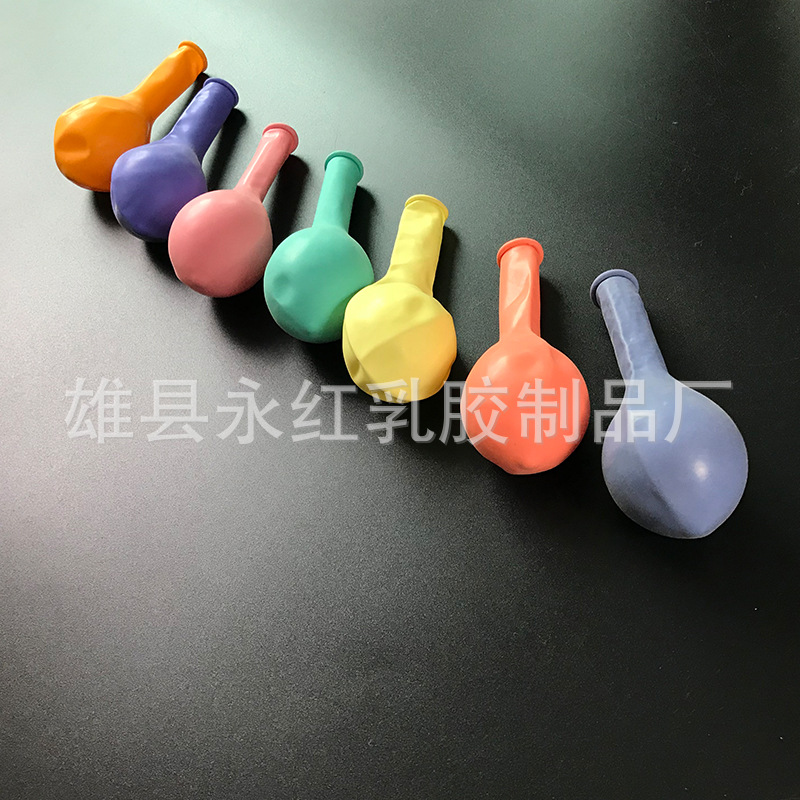 Venta al por mayor de 10 pulgadas globo redondo color caramelo arco globo decoración boda suministros 2,2G globo macaron