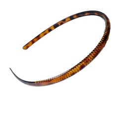 0.8CM factory direct sales plastic toothed anti-slip headband women's black face wash hairpin hair accessories headband