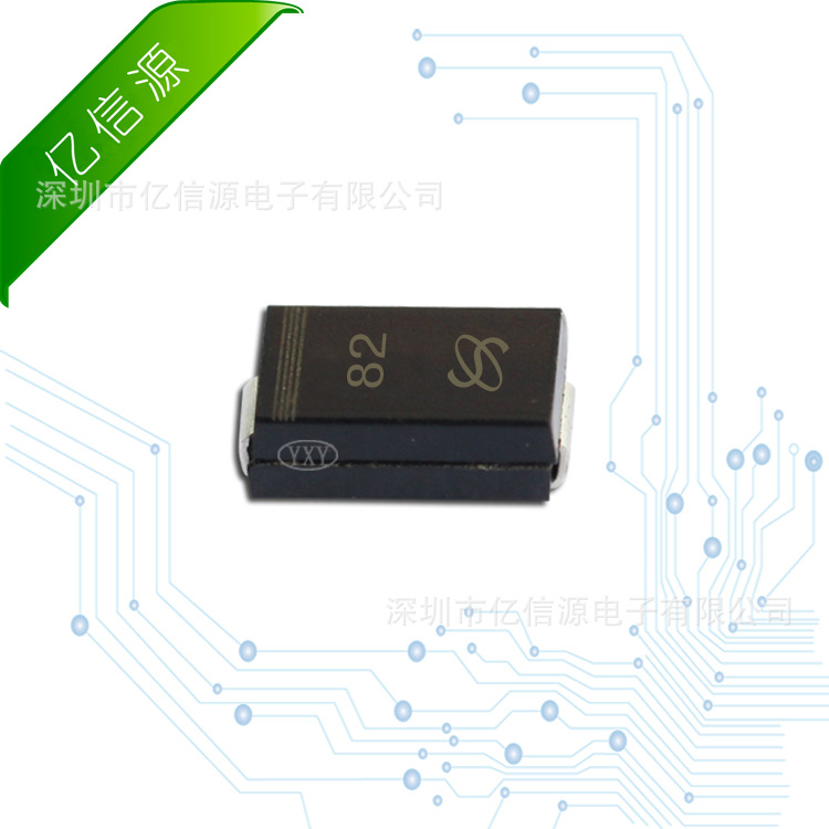 厂家直营 SML4762A SMA封装 DO-214AC 1W 82V 贴片稳压二极管