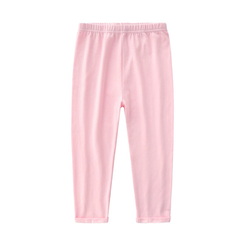 Summer children's leggings, colored trousers girl's, Korean style, 95% cotton, wholesale