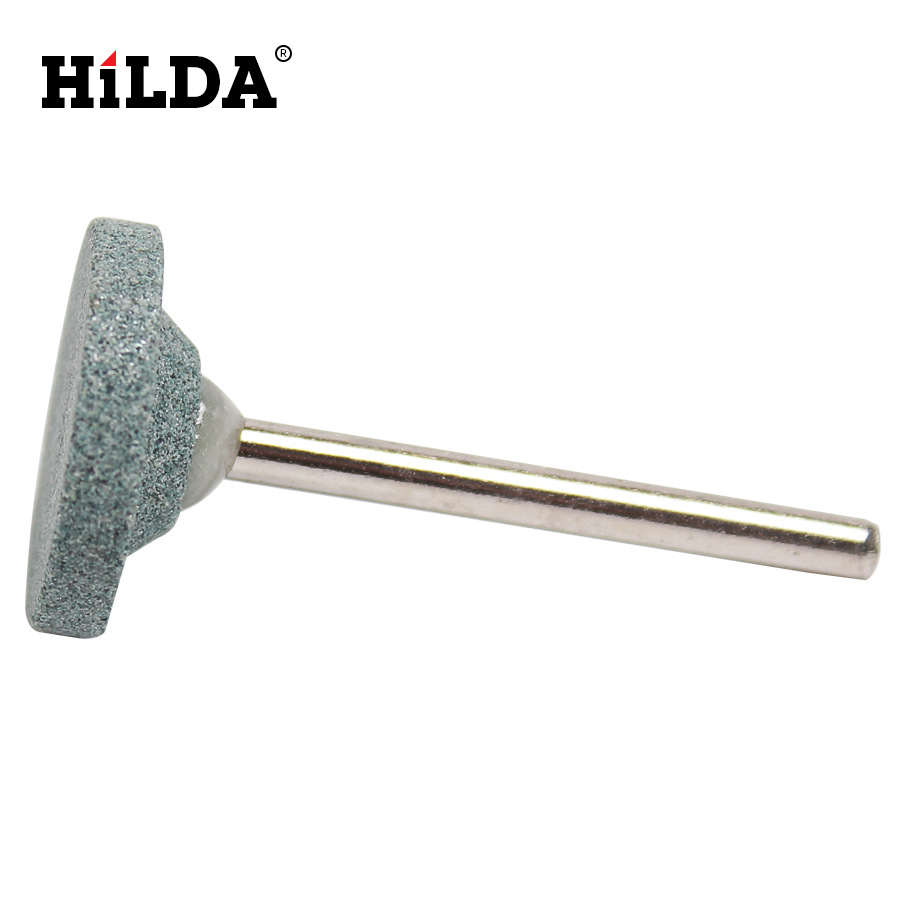 Suministro de metal pulido derusting mango diámetro 3mm accesorios traje eléctrico cabeza de molienda muela piedra cabeza de molienda