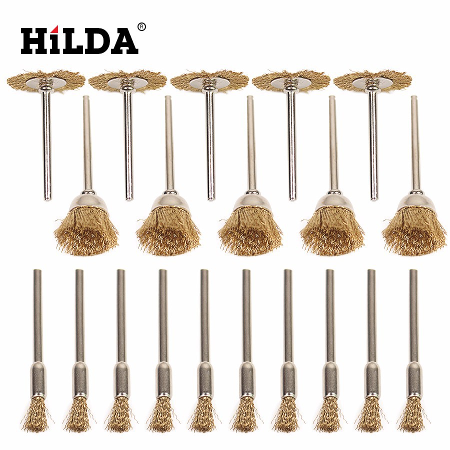 Cepillo de alambre de cobre rueda metal derusting limpieza pulido cabeza de pulido tallado de raíz de madera desbarbado rectificado eléctrico de mano taladro eléctrico banco de molienda