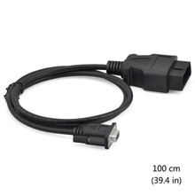 OBD2 16Pin to DB9 Serial Port Adapter Cable RS232 ���ھ�