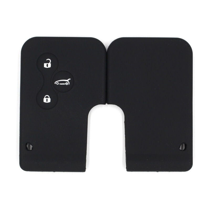 Suitable for Renault Talisman Landscape Megana Laguna 3 Key Silicone Remote Key Case Unlabeled