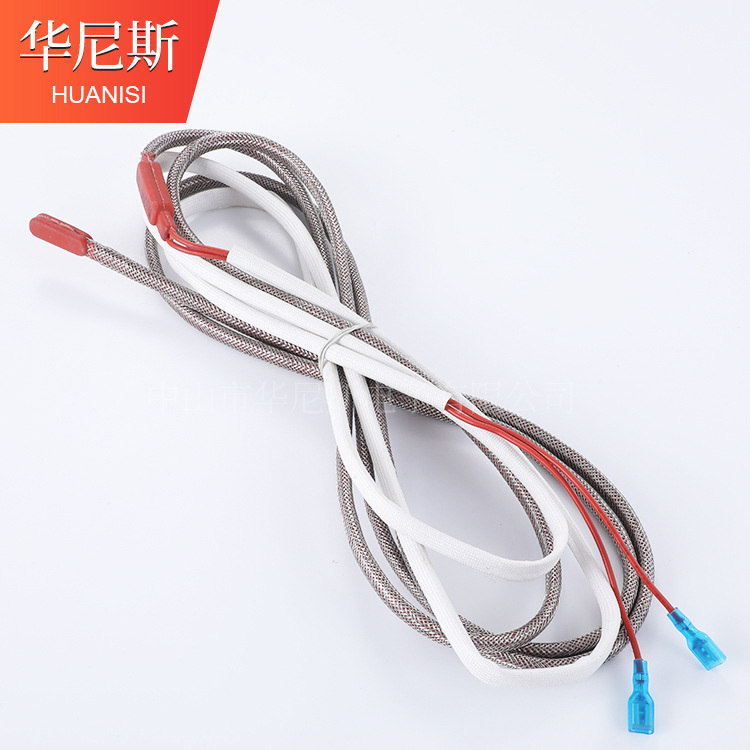 厂家供应硅胶纤维保温线缆冷柜冰箱门窗除霜除雾加热发热线