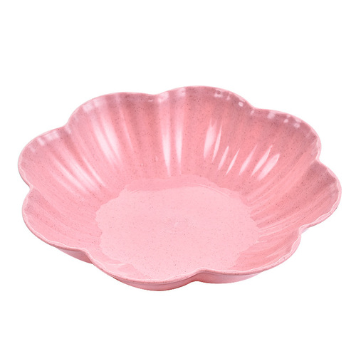 Household European fruit plate living room coffee table plastic candy plate dry fruit plate snack plate small fruit plate home melon seed plate