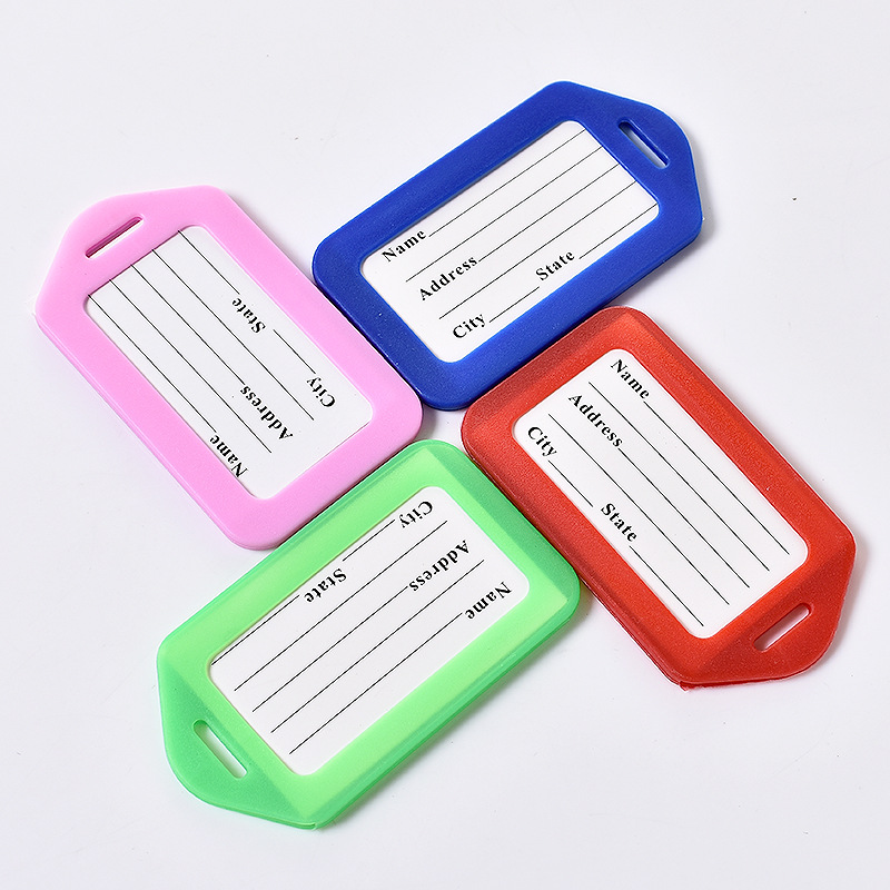 Luggage tag tag boarding pass luggage luggage tag plastic luggage tag card card set