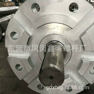 厂家直销挤出机螺杆机筒 高产能 塑化好的合金螺杆材质广东螺杆厂