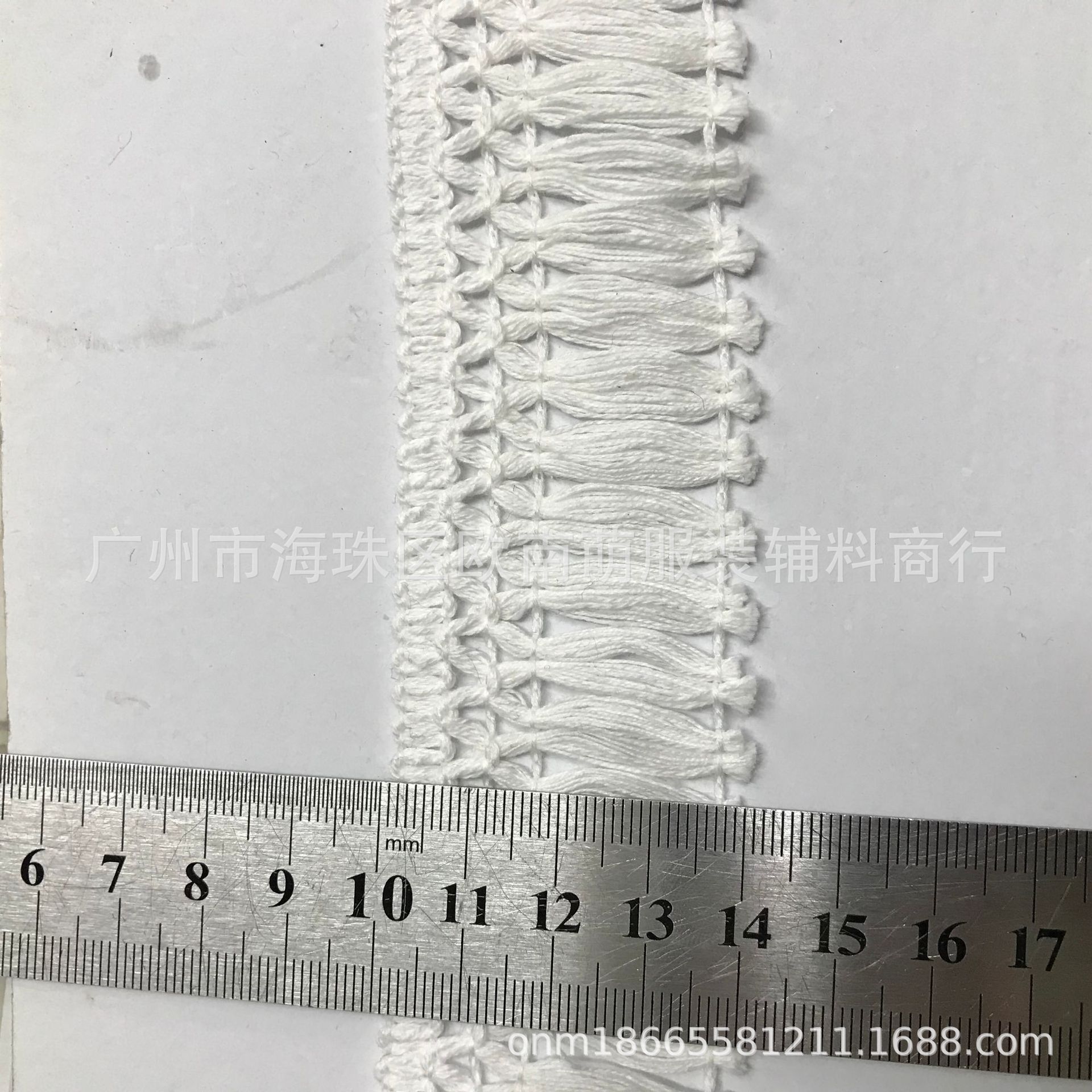 小香风民族风裙边纯棉线排须流苏围巾下摆家纺服装服饰饰品辅料须