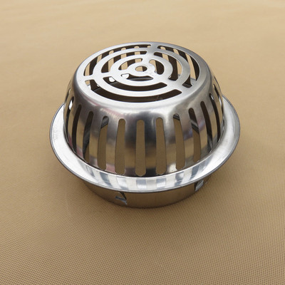 不锈钢阳台地漏 天台地漏 花园地漏 雨水斗 150管帽 地漏盖