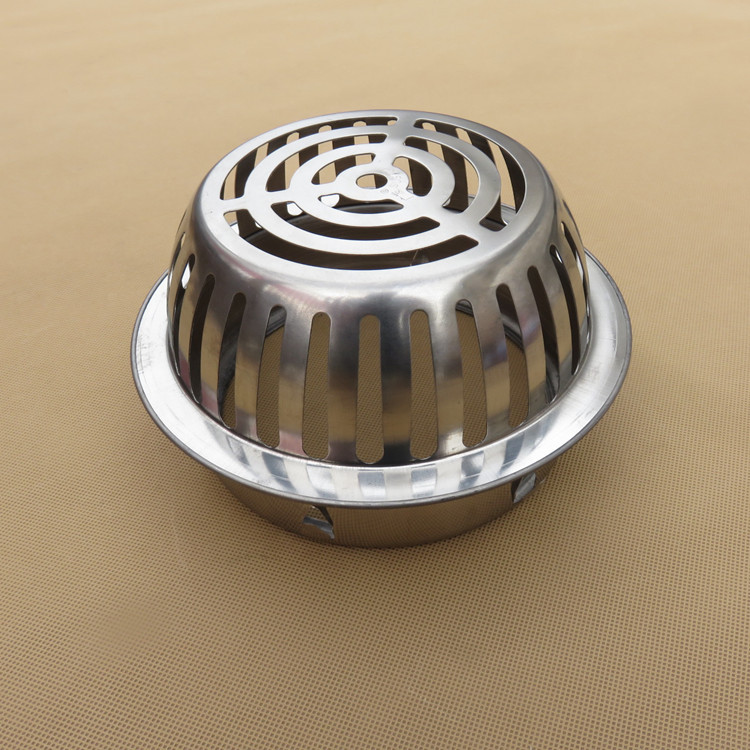 不锈钢阳台地漏 天台地漏 花园地漏 雨水斗 150管帽 地漏盖