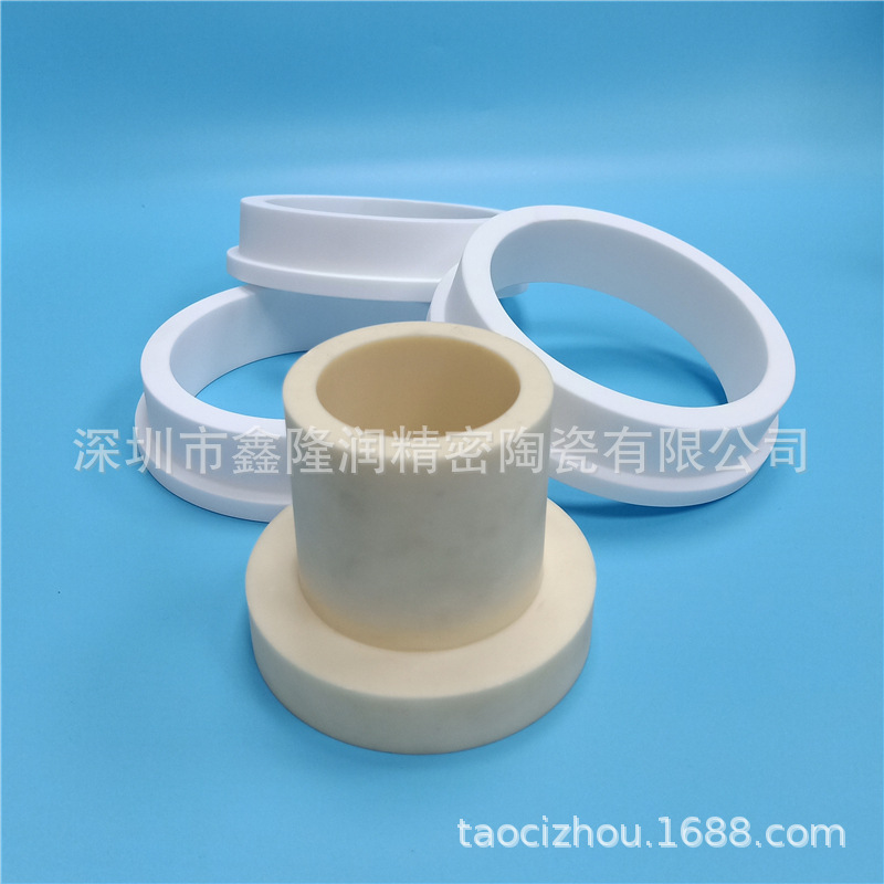 源头厂家加工陶瓷轴套 氧化锆陶瓷件 氧化锆陶瓷多规格非标可定