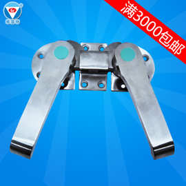 门把手304不锈钢重型工业设备门拉手特种车辆烤箱冷库门活动把手