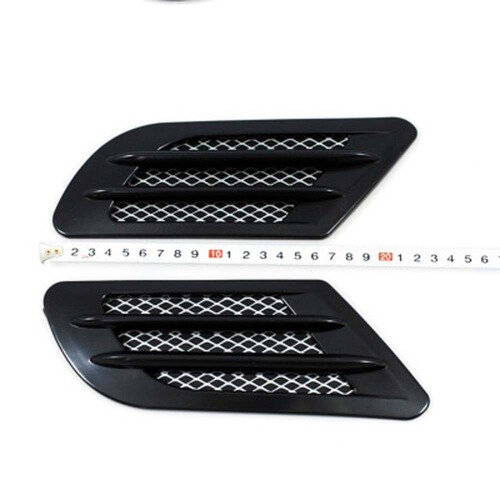 (Cross-border Bestseller) Car Modification Accessories Hood Air Intake Grille Side Skirt Shark Fin Car Decal