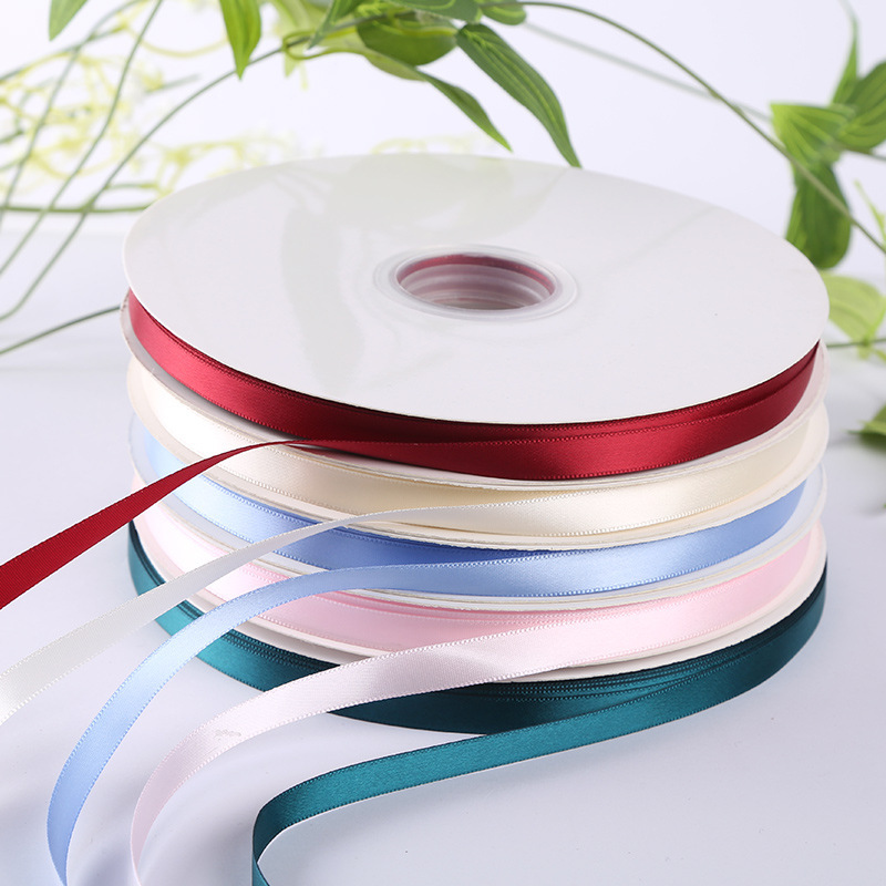 Spot supply 1cm polyester belt gift box portable rope cake box ribbon decoration material polyester wedding ribbon Spot supply 1cm polyester belt gift box portable rope cake box ribbon decoration material polyester wedding ribbon