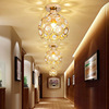 Lights for living room, modern crystal, creative LED ceiling light for corridor, European style