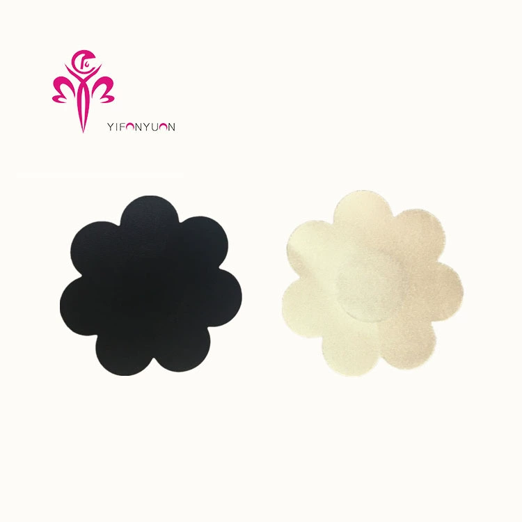 5 пар одноразовой невидимой пасты для груди против ударов, легкая дышащая паста для сосков, милая паста ареолы без следов цветка сливы