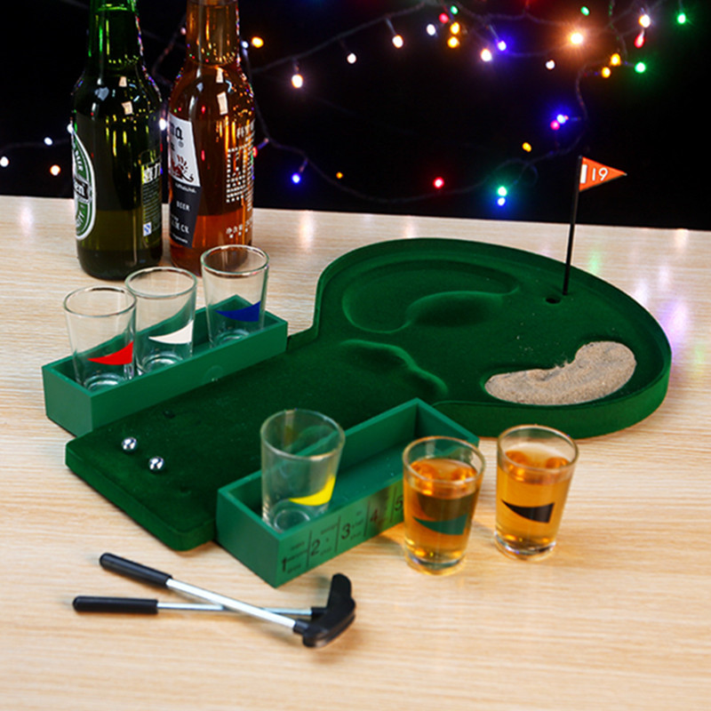 酒吧游戏道具 高尔夫球休闲娱乐游戏 喝酒道具 酒吧玩具助兴聚会