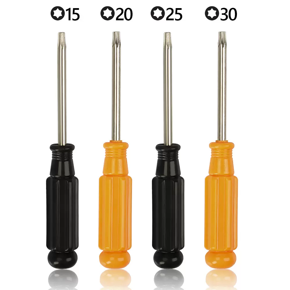 六角梅花螺丝刀 带孔梅花型起子梅花六角型螺丝批T10-T15-T20-T25