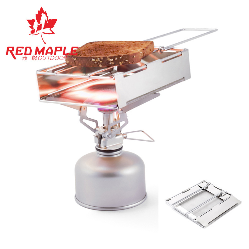 304 Stainless Steel Toastware Grill Grill Bread Rack Sausage Rack Mini Stove Folding Portable Oven