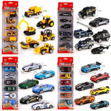 澄海产品 跨境批发新品汽车合金总动跑车滑行小汽车赛车手握