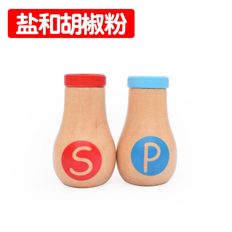 Деревянный набор кухонной игрушки (ToyWoo) — аксессуары для нарезки и готовки, реалистичная сковорода вок и горшок, возраст 4–6 лет