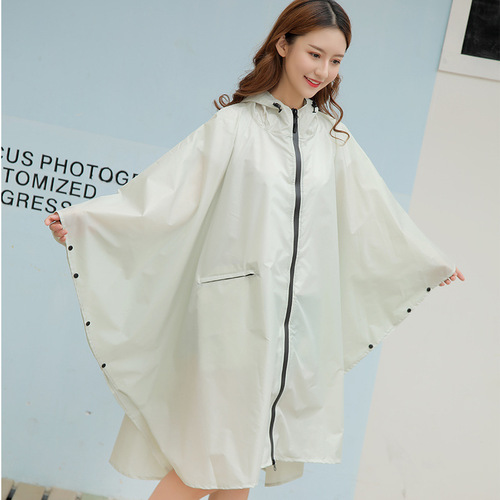 Japanese Cape Raincoat for Women Adult Fashion Hiking Long Cycling Raincoat for Men Korean Outdoor Waterproof Foreign Trade Manufacturer