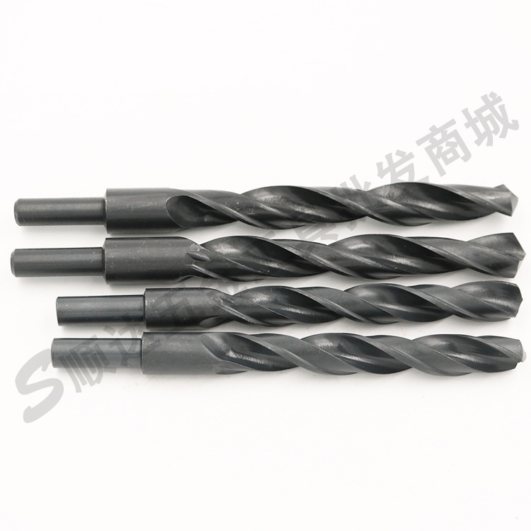 Black Hardened Twist Drill with 1/2 Shank, Adjustable Shank, Woodworking Drill, High Hardness, Wear-Resistant