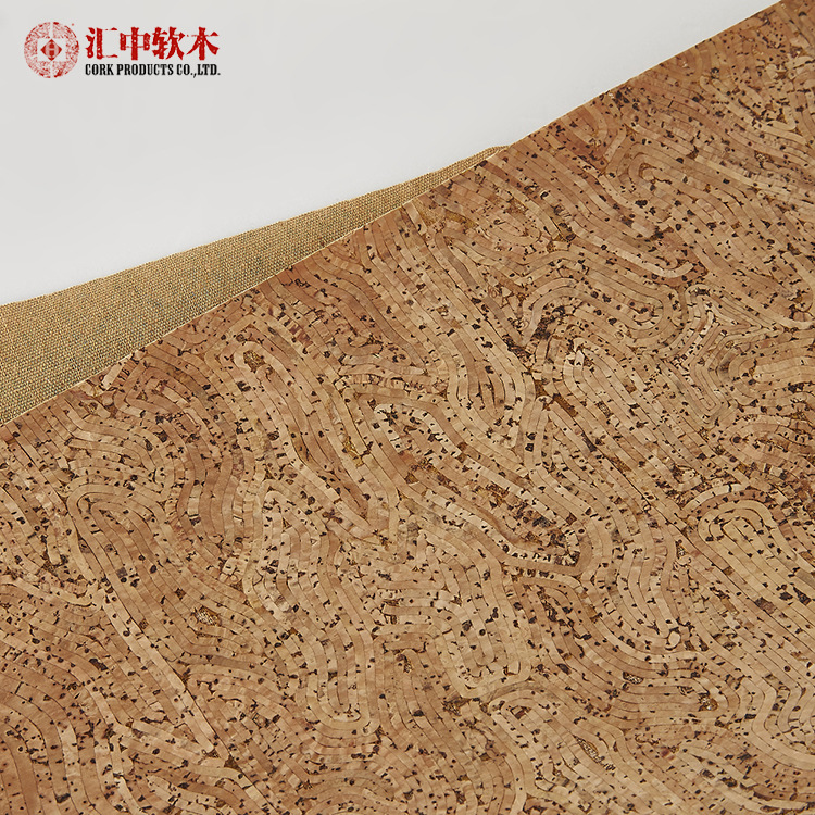 厂家生产环保无毒软木布 礼品包装面料专用软木皮手袋箱包水松布
