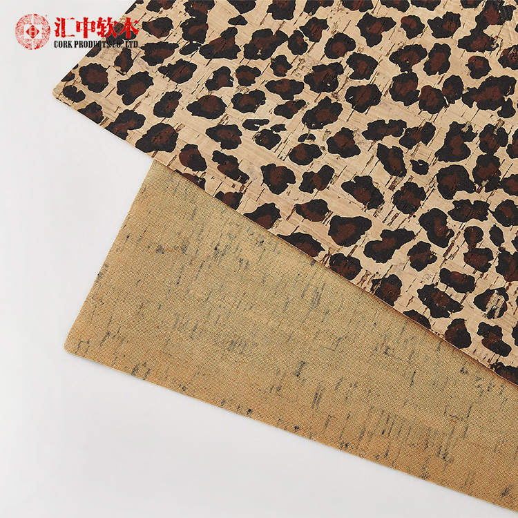 星星碎花软木布 运动用品瑜伽垫豹纹彩印软木布印花墙纸软木布