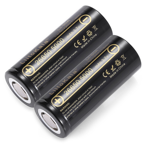 liitokala lii-50A 3.7V 26650 5000mah flashlight lithium battery power battery