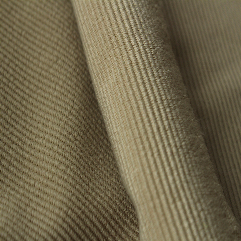 无弹灯芯绒面料 鞋材裤子服装家纺面料 细条