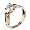 Jewelry, zirconium, wedding ring, ring with stone, Aliexpress, simple and elegant design, European style