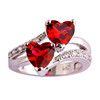 Jewelry, zirconium, ring with stone, accessory heart-shaped, European style, Aliexpress, wish, ebay