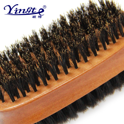 Pet Supplies Pet Brush Double-Sided Pig Hair Cleaning Brush Dog Hair Cleaning Grooming Tool