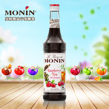 MONIN莫林覆盆子风味糖浆果露700ml咖啡鸡尾酒果汁饮料烘培调酒