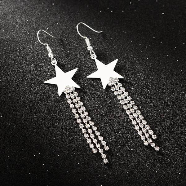 Sexy long elegant earrings