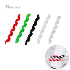 Brake line protection sleeve bicycle colorful shift line tube protection plastic cable management winding line repair small accessories