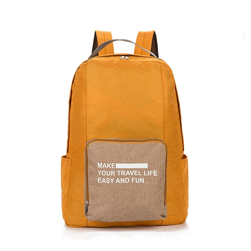 Folding backpack, school bag, oxford cloth, Birthday gift