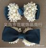 Woven beads with bow handmade from pearl