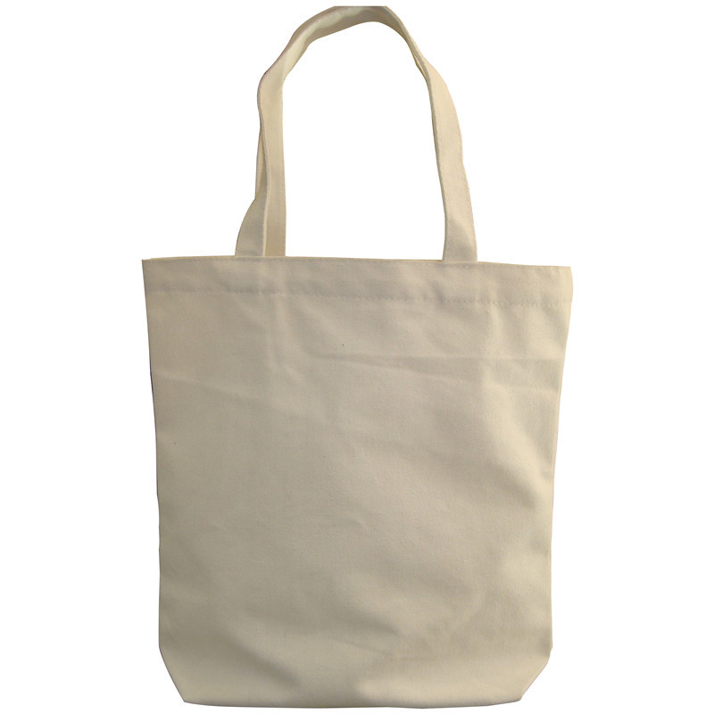 厂家制做现货批发白色涤棉帆布包印制广告字宣传购物学生手提袋子