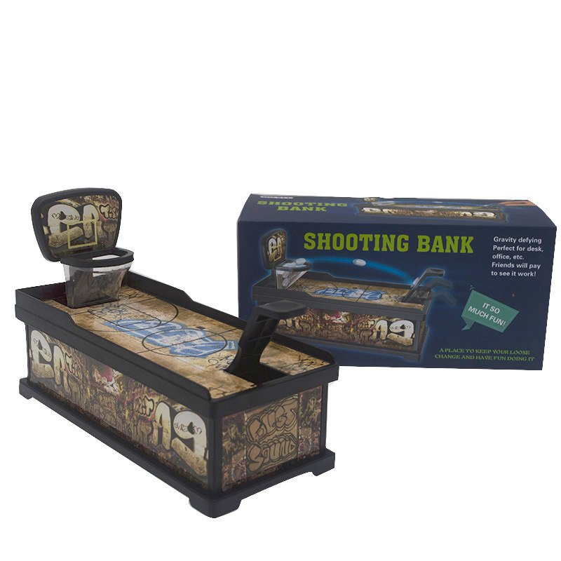 Coin Basketball Stress Relief DIY Money Box New Foreign Trade Table Basketball Game Interactive Savings Box Europe and America 