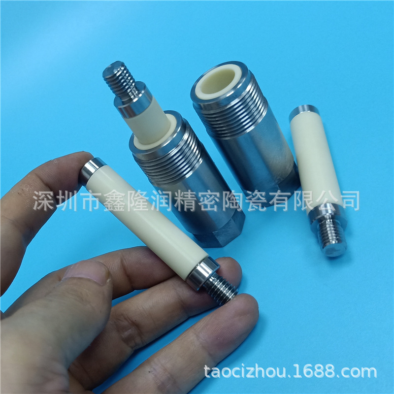 品质保证氧化铝陶瓷管95 99瓷柱塞 氧化锆瓷条支持来图来样