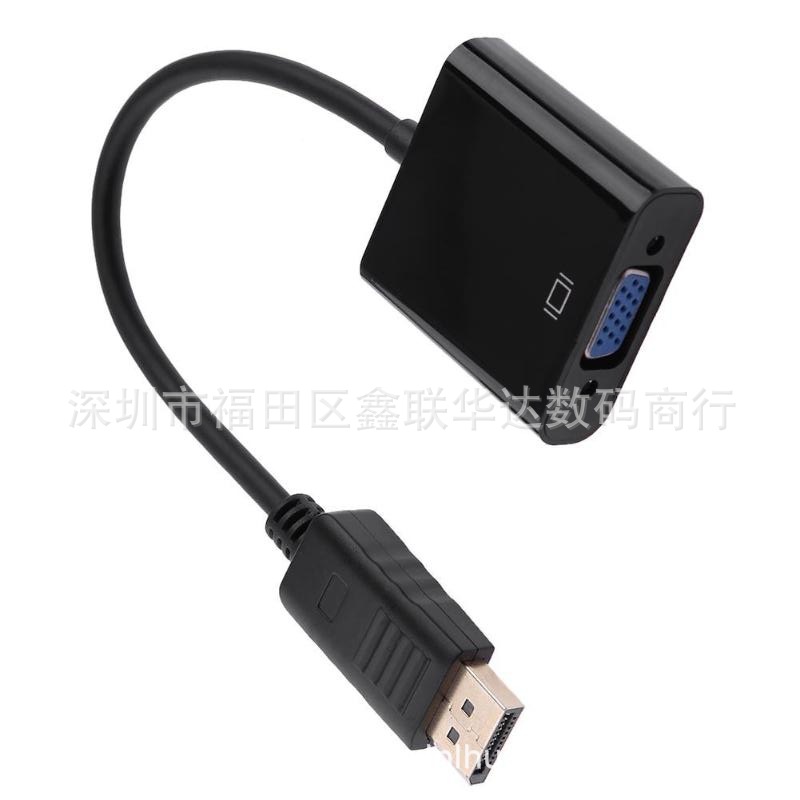 DP al cable Displayport del adaptador de VGA al DP del cable de la conversión de VGA al convertidor de VGA