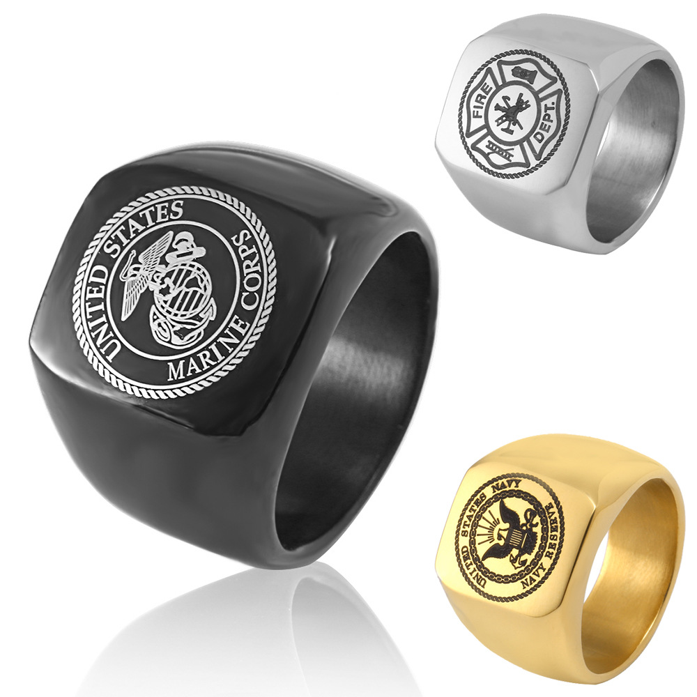 Luxury Minimalist Mens Designer Ring For The Modern Gentleman_voghion.com