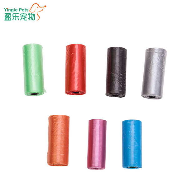 Pet garbage bag dogs picking bags and dogs to clean and sanitary out…