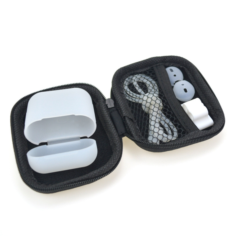Suitable for AirPods Headphone Shell Protective Cover iPhone Wireless Bluetooth Earplugs Silicone Storage Box Bubble Wrap